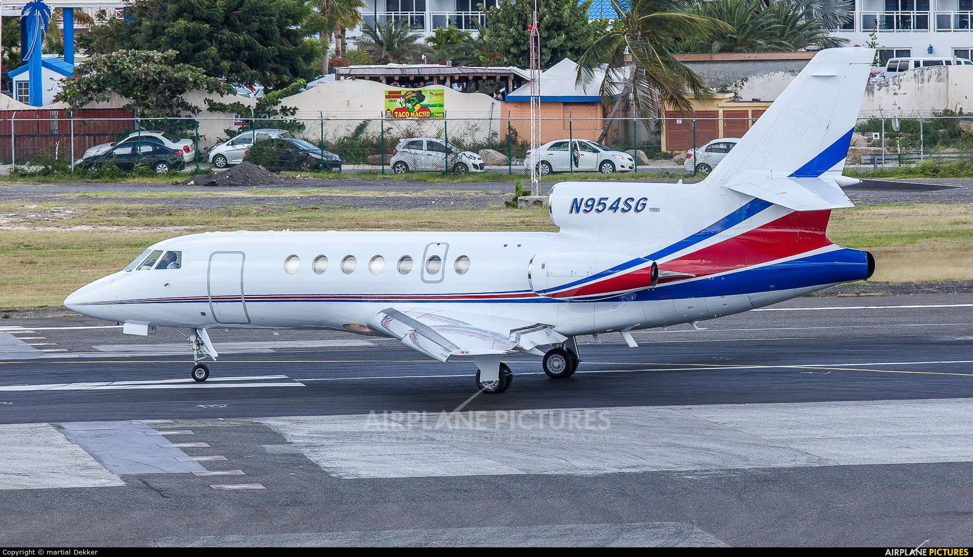 Private N954SG aircraft at Sint Maarten - Princess Juliana Intl