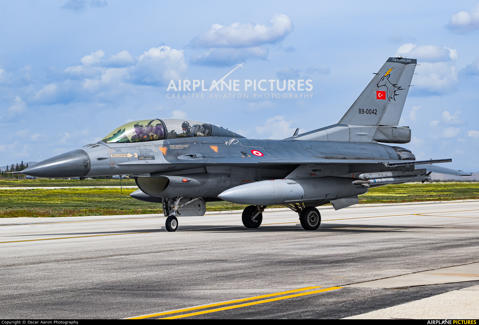 Turkey - Air Force 89-0042 aircraft at Konya