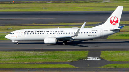 JA09RK - JAL - Japan Transocean Air Boeing 737-800