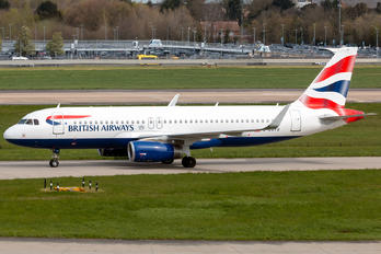 G-EUYU - British Airways Airbus A320