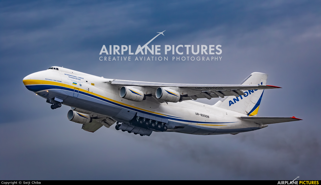 Antonov Airlines /  Design Bureau UR-82008 aircraft at Seattle-Tacoma Intl