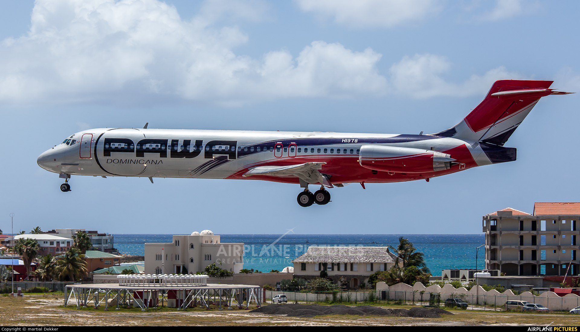 PAWA Dominicana HI978 aircraft at Sint Maarten - Princess Juliana Intl
