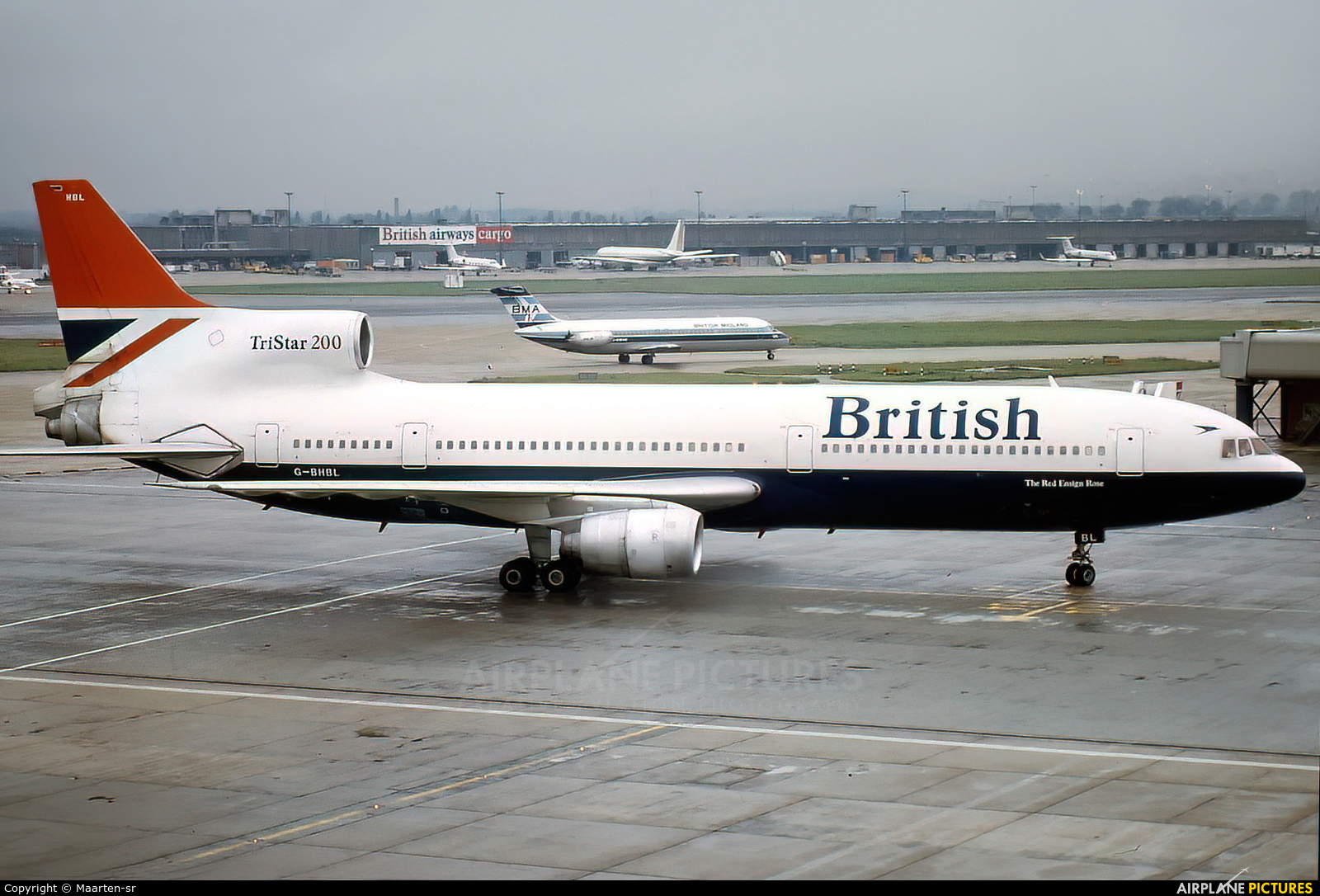 British Airways G-BHBL aircraft at London - Heathrow