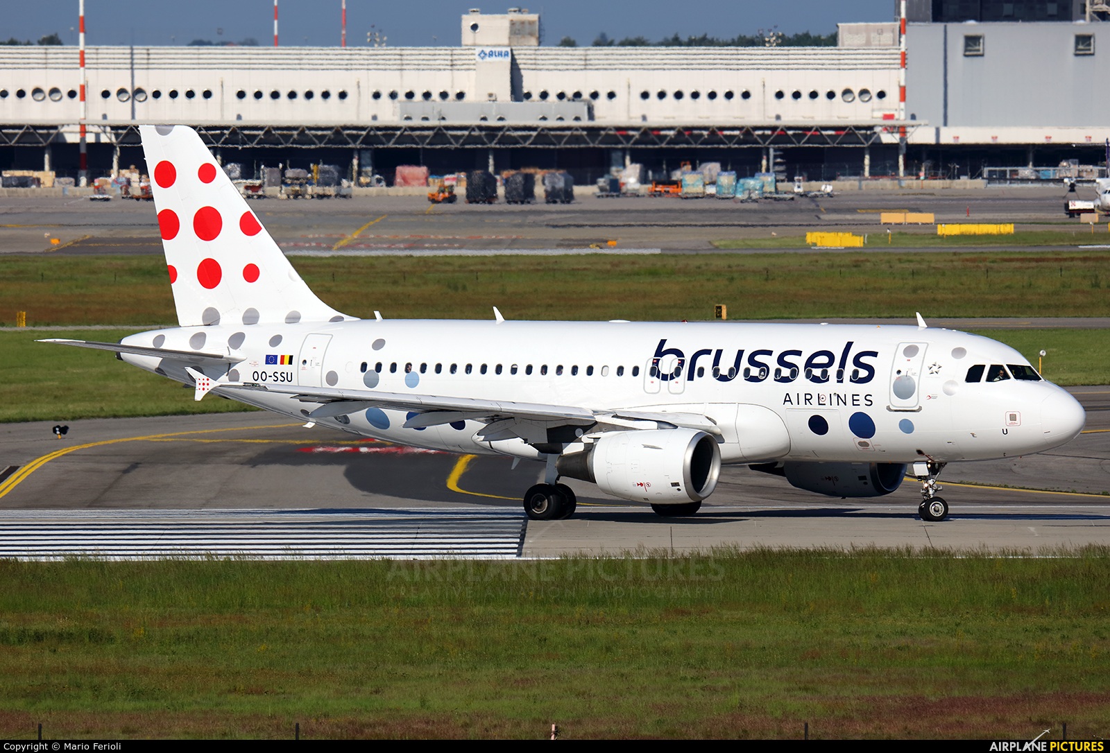 Brussels Airlines OO-SSU aircraft at Milan - Malpensa