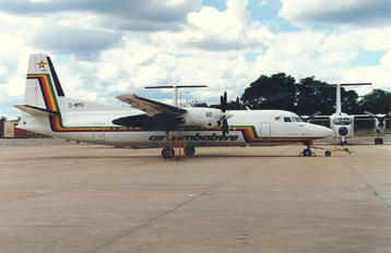 Z-WPG - Air Zimbabwe Fokker 50