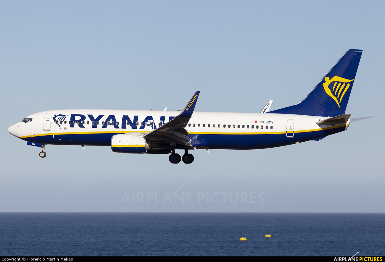 Ryanair (Malta Air) 9H-QCV aircraft at Lanzarote - Arrecife