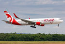 Air Canada Rouge Boeing 767-300ER C-FIYA at Budapest Ferenc Liszt International Airport airport