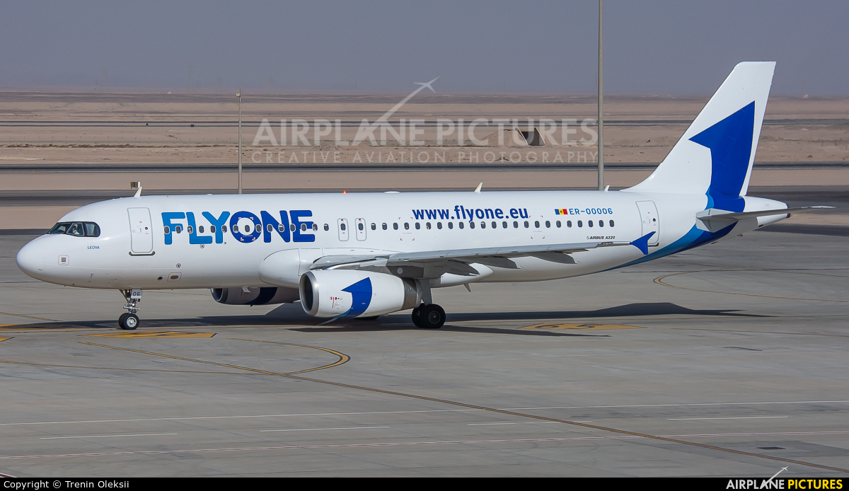 Fly One ER-00006 aircraft at Hurghada
