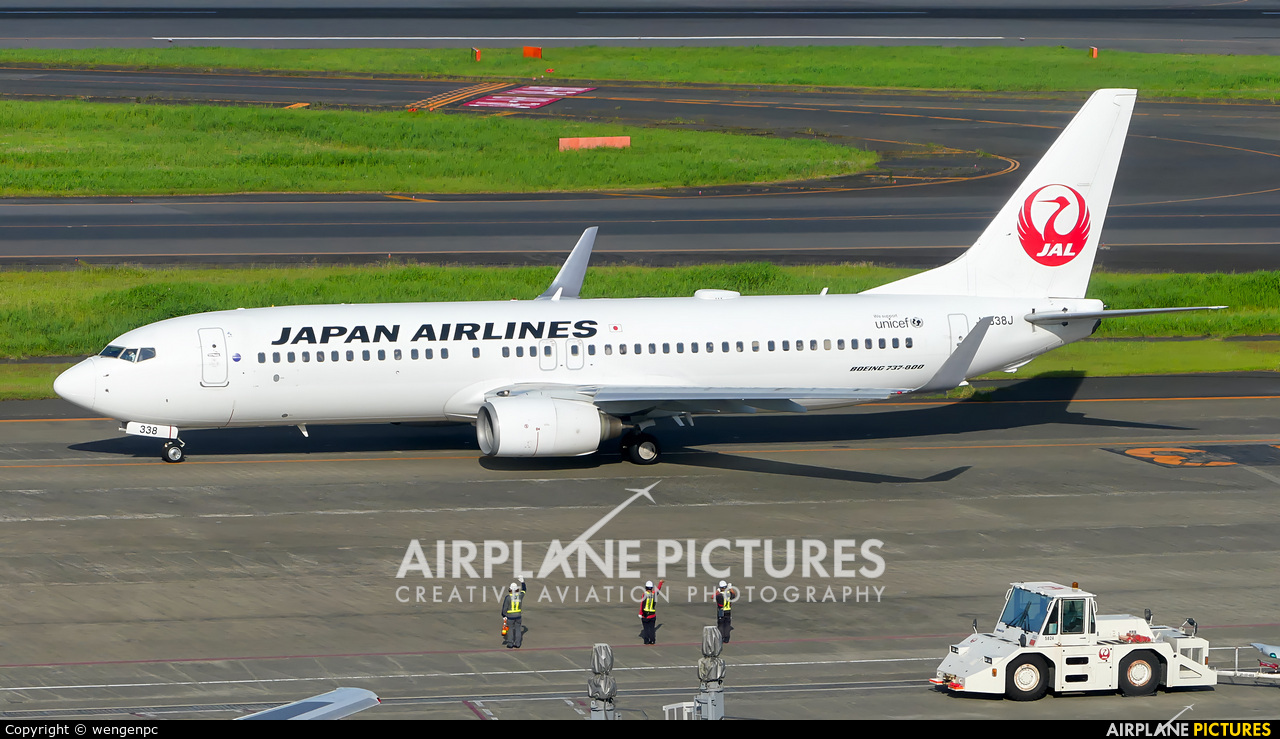 JAL - Japan Airlines JA338J aircraft at Tokyo - Haneda Intl