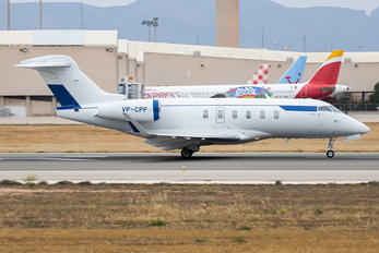 VP-CPF - Alliance Air Bombardier BD-100 Challenger 300 series