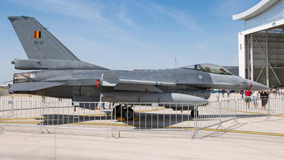 FA-91 - Belgium - Air Force General Dynamics F-16A Fighting Falcon