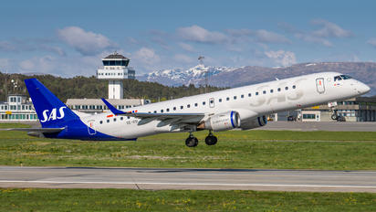 SE-RSI - SAS - Scandinavian Airlines Embraer ERJ-195 (190-200)