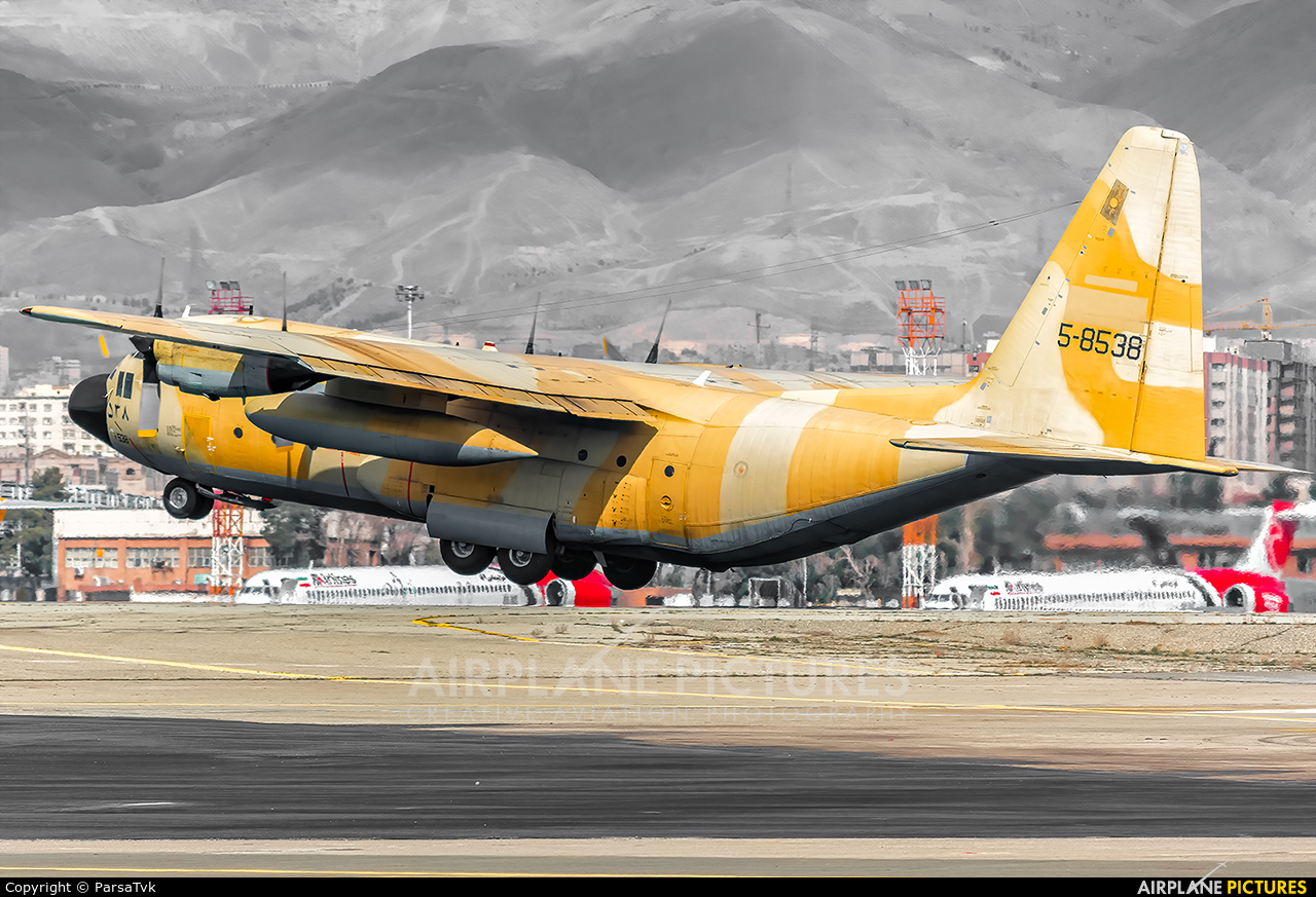 Iran - Islamic Republic Air Force 5-8538 aircraft at Tehran - Mehrabad Intl