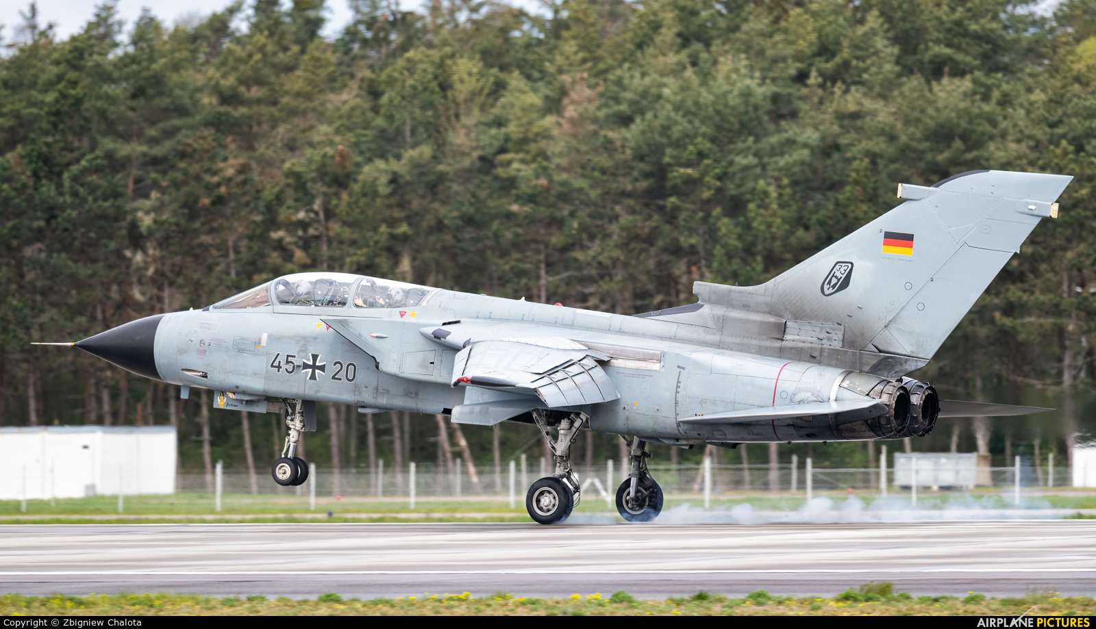 Germany - Air Force 45+20 aircraft at Ingolstadt - Manching