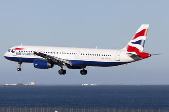 G-EUXF - British Airways Airbus A321