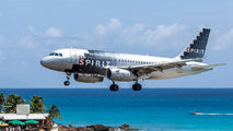 N514NK - Spirit Airlines Airbus A319 aircraft