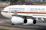 Luftwaffe Airbus A340 visited Mumbai title=