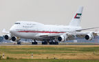 UAE Gov Boeing 747 visited Dusseldorf