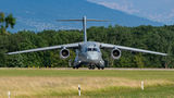 First visit of Embraer KC-390 at Geneva Airport