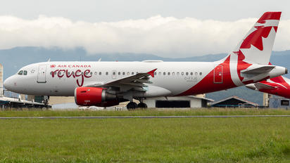 C-FYJE - Air Canada Rouge Airbus A319