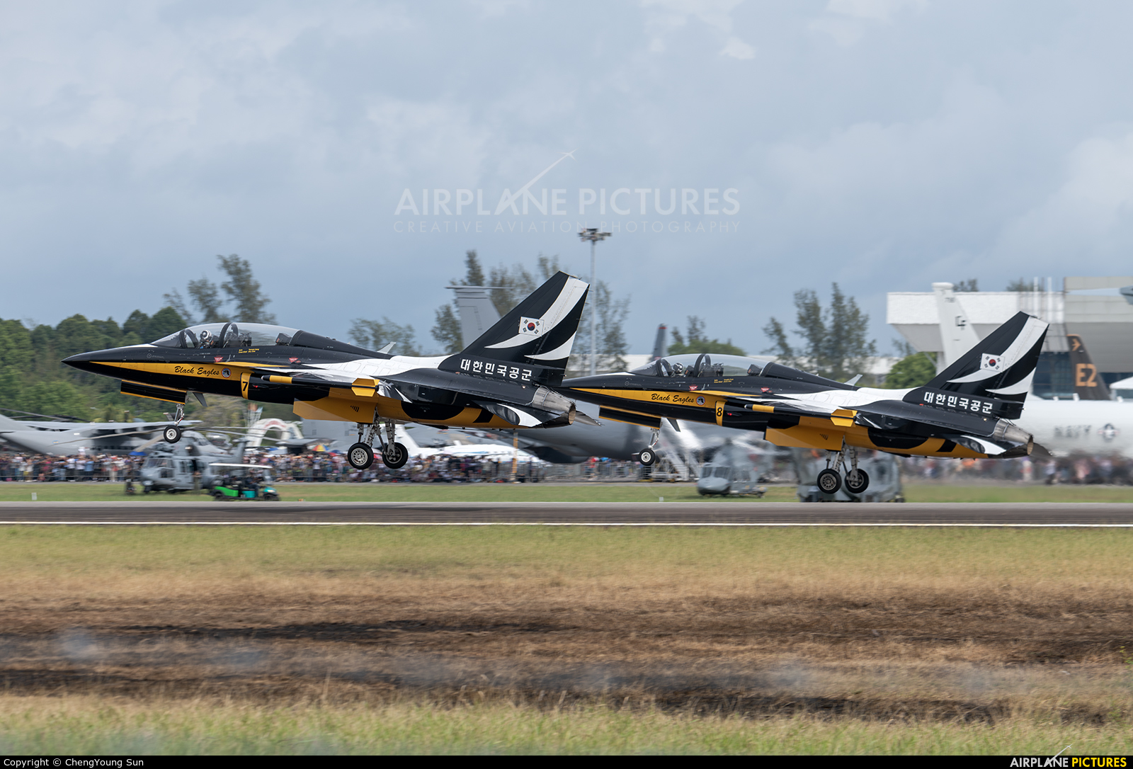 Korea (South) - Air Force: Black Eagles - aircraft at Langkawi