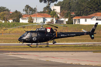 PT-HZF - Brazil - Police Eurocopter AS350 Ecureuil / Squirrel