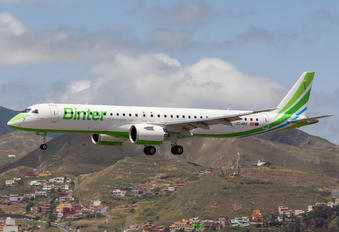 EC-NNV - Binter Canarias Embraer ERJ-190-400STD