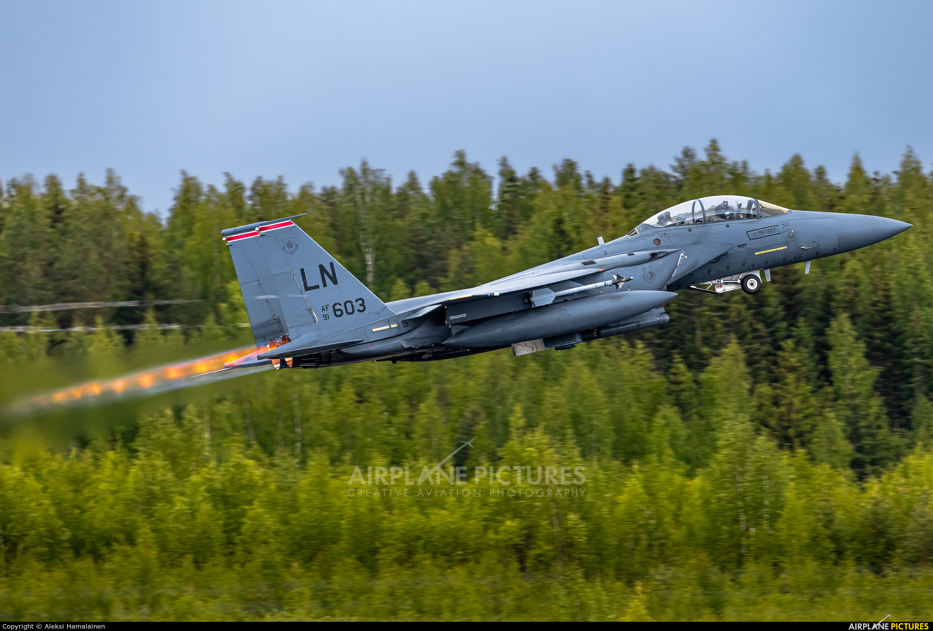 USA - Air Force 91-0603 aircraft at Tampere-Pirkkala