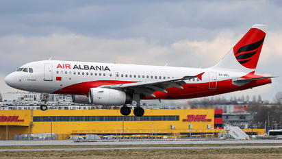 ZA-BEL - Air Albania Airbus A319