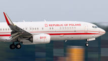 0111 - Poland - Air Force Boeing 737-800 BBJ aircraft