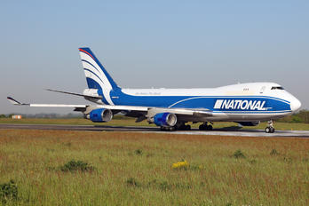 N663CA - National Airlines Boeing 747-400F, ERF