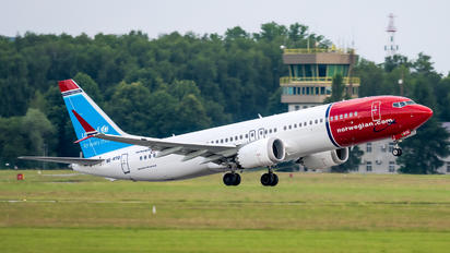 SE-RTD - Norwegian Air Sweden Boeing 737-8 MAX