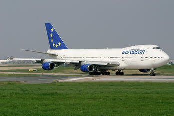 G-BDXF - European Aircharter Boeing 747-200