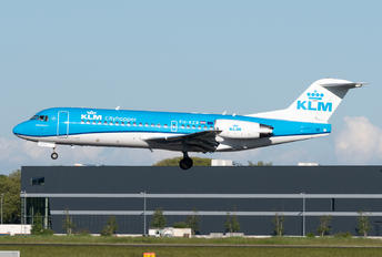 PH-KZB - KLM Cityhopper Fokker 70