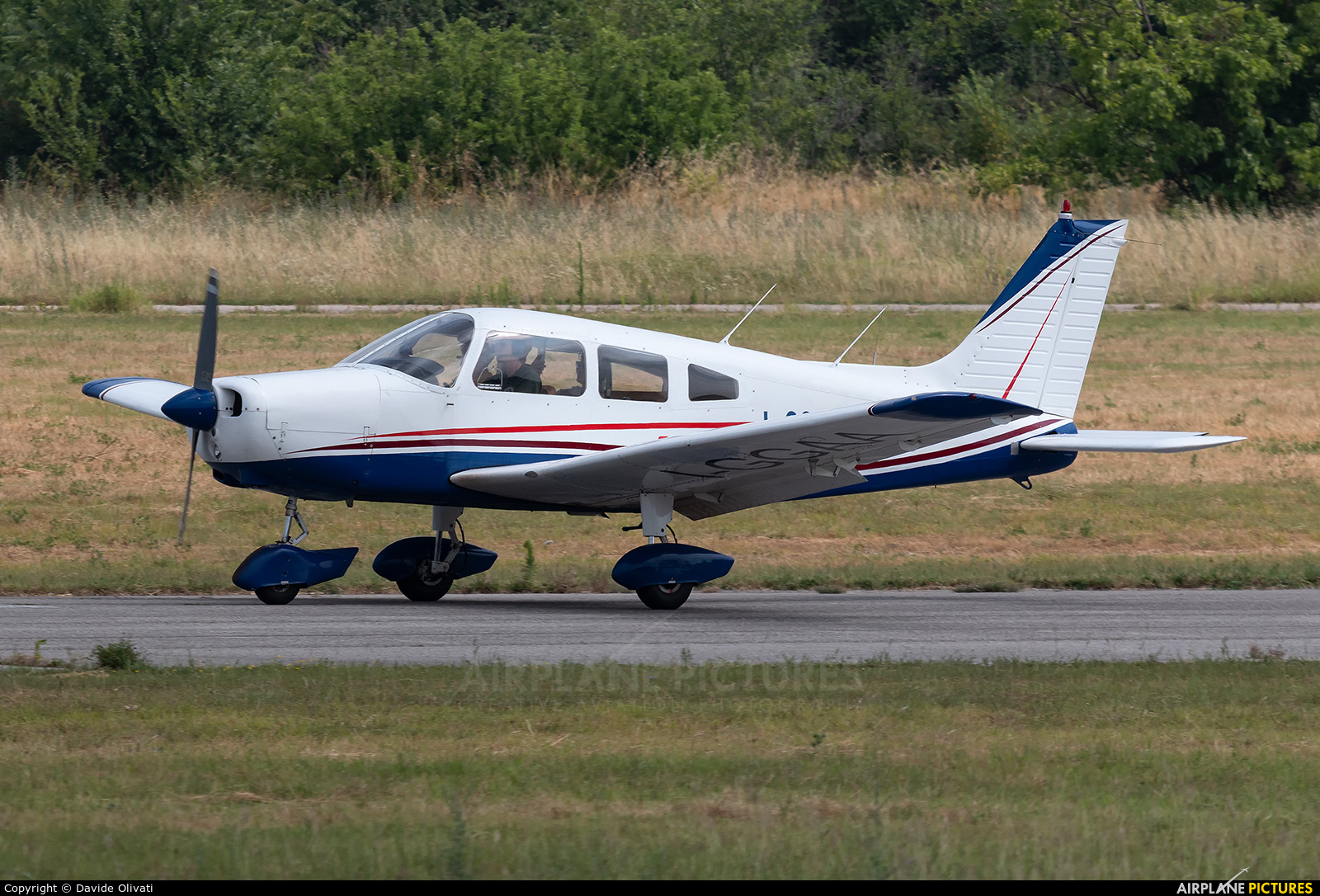Private I-GGAA aircraft at Verona - Boscomantico