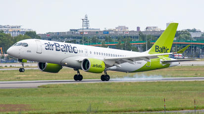 YL-AAX - Air Baltic Airbus A220-300