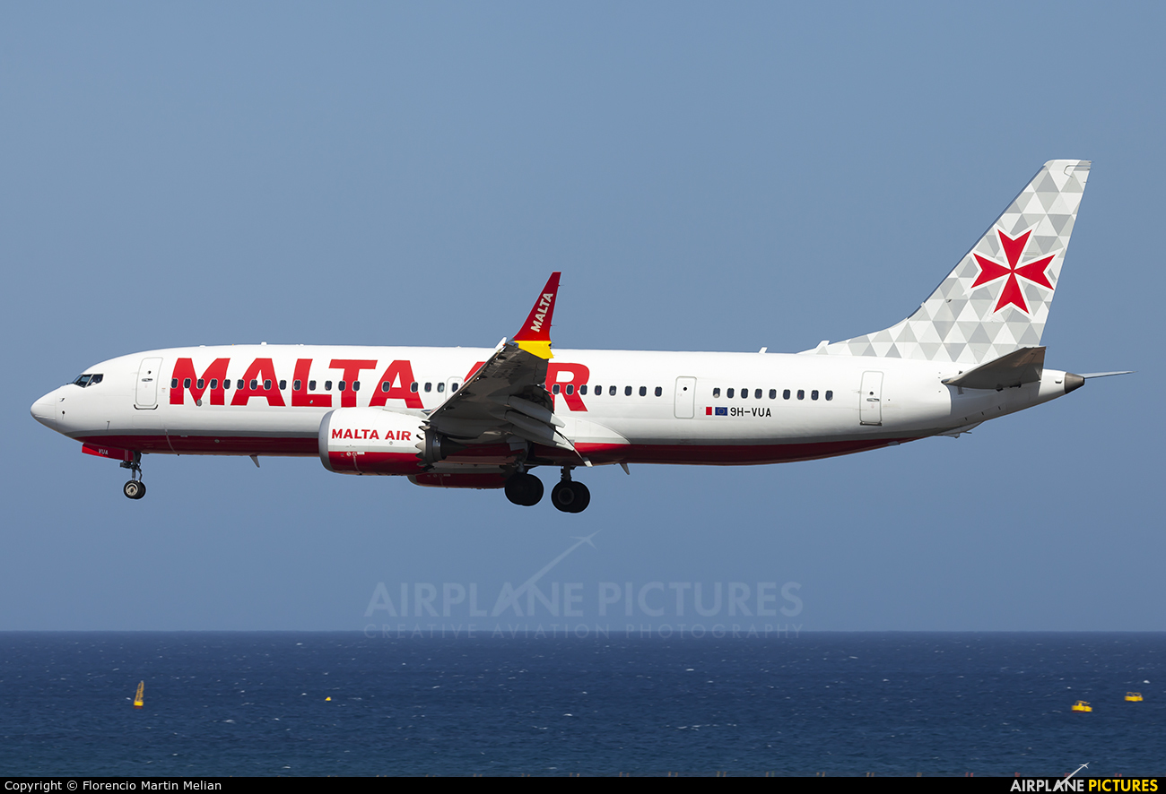 Malta Air 9H-VUA aircraft at Lanzarote - Arrecife