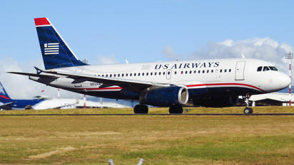 N812AW - US Airways Airbus A319