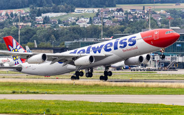 HB-JMC - Edelweiss Airbus A340-300