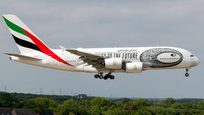 A6-EOJ - Emirates Airlines Airbus A380