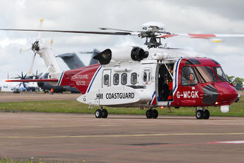 G-MCGK - UK - Coastguard Sikorsky S-92A