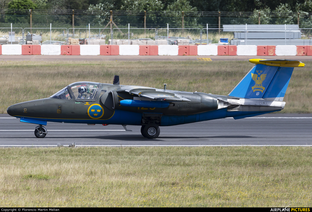 Sweden - Air Force 60125 aircraft at Fairford