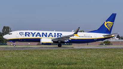 EI-IFY - Ryan Air Boeing 737-8-200 MAX