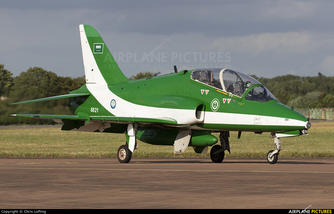 Saudi Arabia - Air Force: Saudi Hawks 8821 aircraft at Fairford