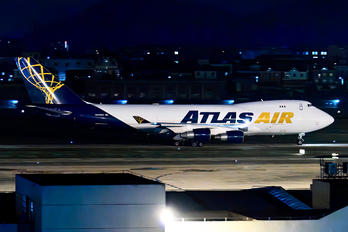 N489MC - Atlas Air Boeing 747-400F, ERF