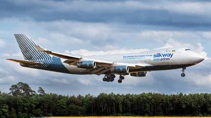 4K-BCI - Silk Way West Airlines Boeing 747-400F, ERF