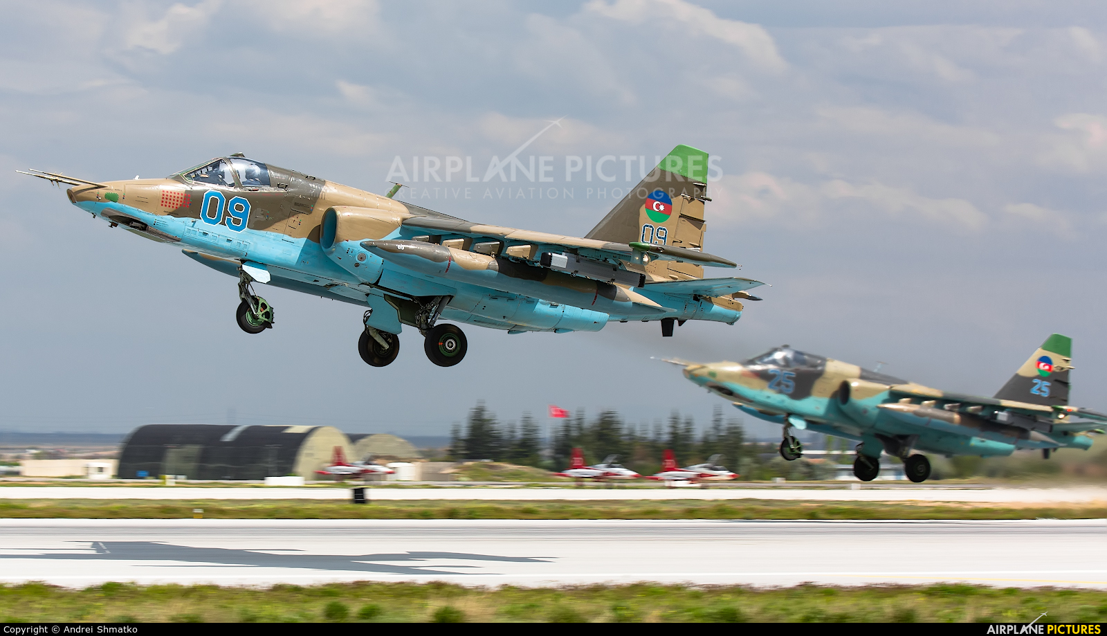 Azerbaijan - Air Force 09 aircraft at Konya