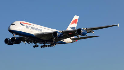 G-XLEC - British Airways Airbus A380