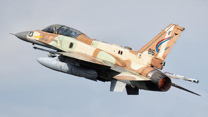 816 - Israel - Defence Force Lockheed Martin F-16I Sufa