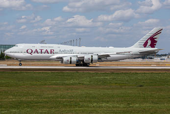 A7-HHF - Qatar Amiri Flight Boeing 747-8 BBJ